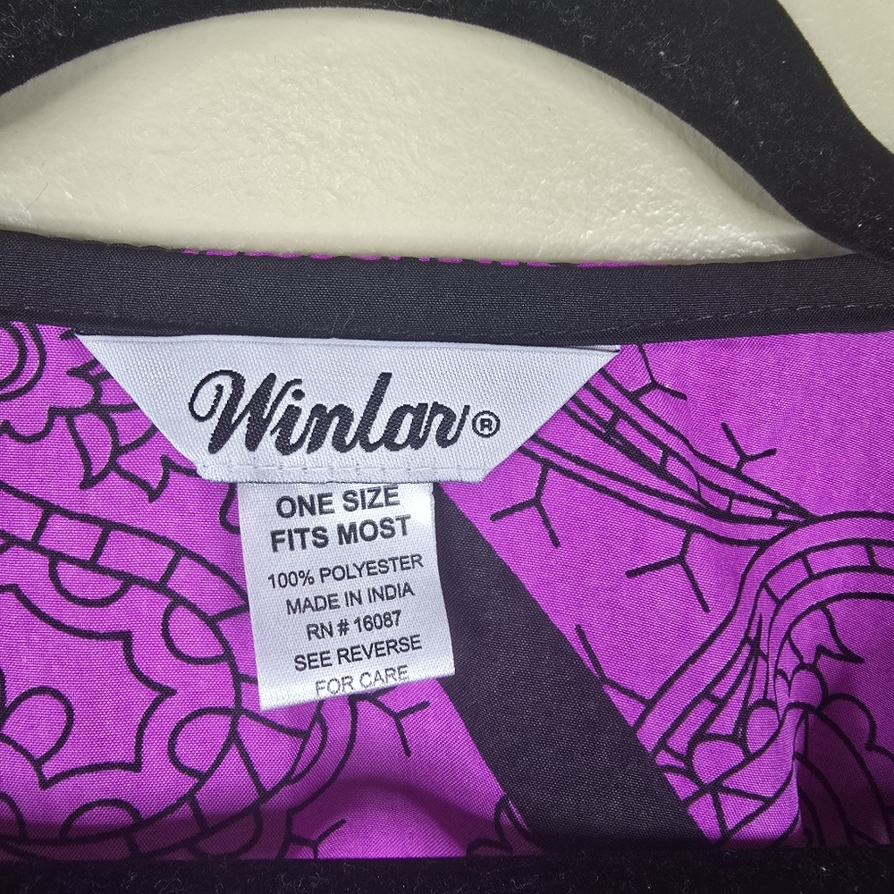 Winlar short caftan Floral size OS - Picture 4 of 5